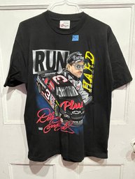 RUN HARD, STOP FAST Dale Earnhardt T-Shirt, Size XL NASCAR