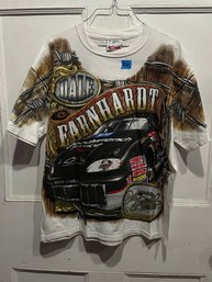 Epic Dale Earnhardt All Over Screenprint Graphic T-Shirt, Medium 1999 Vintage