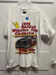 1994 Winston Cup T-Shirt Dale Earnhardt & Crew NASCAR Size Large