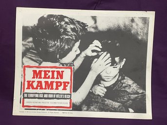 'MEIN KAMPF' 1961 Movie Lobby Card