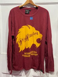 Harry Potter 'Gryffindor' XL Long Sleeve T-Shirt