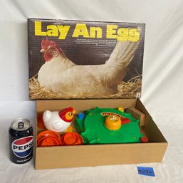 LAY AN EGG Vintage Game 1978 Vintage Chicken