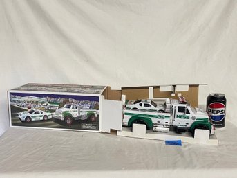 2011 Hess Toy Truck And Race Car - New With Box