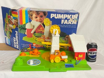 PUMPKIN FARM Vintage Toy/Game 1980 - Complete In Box