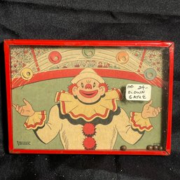 Vintage Clown Skill Ball Game