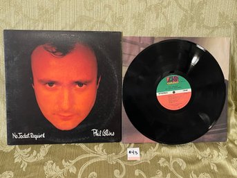Phil Collins 'No Jacket Required' 1985 Vinyl Record 81240-1