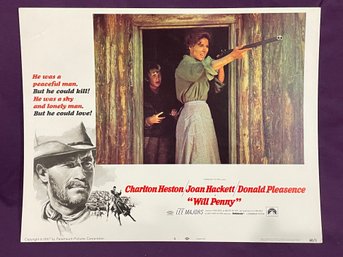 'Will Penny' 1967 Movie Lobby Card