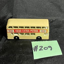 Matchbox 'Esso Extra Petrol' Daimler Bus No. 74 Diecast Car Lesney - England