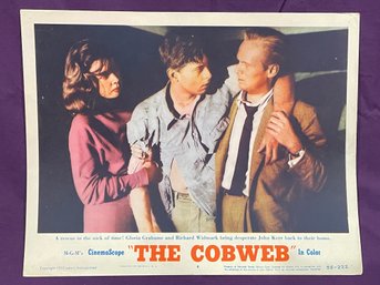 'THE COBWEB' 1955 Vintage Movie Lobby Card