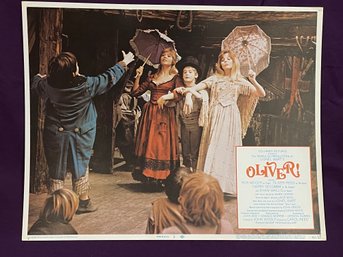 'Oliver!' 1968 Vintage Movie Lobby Card
