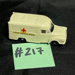 Matchbox 'Lomas Ambulance' No. 14 Diecast Car Lesney - England