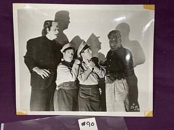 'Abbott And Costello Meet Frankenstein' Vintage 8' X 10' Movie Still Photo With Wolfman