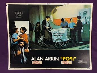 ALAN ARKIN In 'Popi' 1969 Vintage Movie Lobby Card