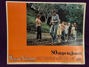 '80 Steps To Jonah' 1969 Vintage Movie Lobby Card - Wayne Newton