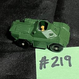 Matchbox 'Ferret Scout Car' No. 61 Diecast Car Lesney - England Army/Military