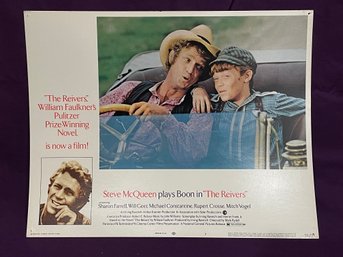 'The Reivers' 1969 Movie Lobby Card - Steve McQueen