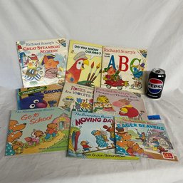 Children's Books Lot - Berenstain Bears & Richard Scarry