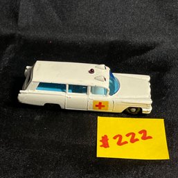 Matchbox 'S&S Cadillac Ambulance' No. 54 Diecast Car Lesney - England