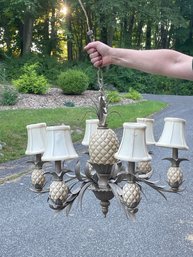 Fabulous Quoizel PINEAPPLE Chandelier, Light Fixture