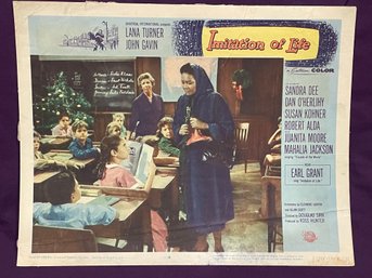 'Imitation Of Life' 1959 Vintage Movie Lobby Card