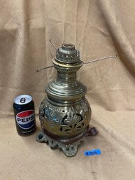 Cool Brass Table Lamp - Interesting Asian Design