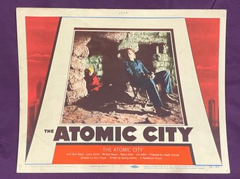 'THE ATOMIC CITY' 1952 Vintage Movie Lobby Card