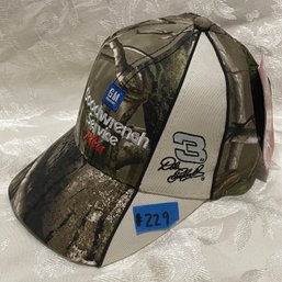 Dale Earnhardt #3 GM Goodwrench Service Plus Camo Hat - New Old Stock