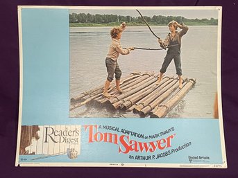 A Musical Adaptation Of Mark Twain's Tom Sawyer VINTAGE Movie Lobby Card