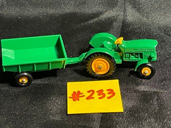 Matchbox 'John Deere Lanz' Tractor &  Trailer - No. 50 & 51 Diecast Car Lesney - England