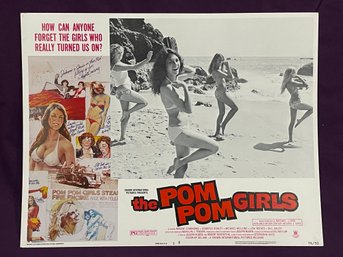 'The Pom Pom Girls' 1976 Movie Lobby Card