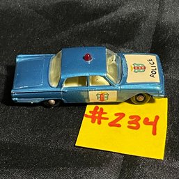 Matchbox 'Ford Fairlane' Police Car No. 55 Diecast Car Lesney - England