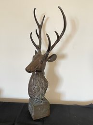 Majestic Elk, Stag Bronze Sculpture