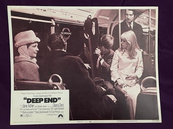 'DEEP END' 1970 Movie Lobby Card - A Jerzy Skolimowski Film