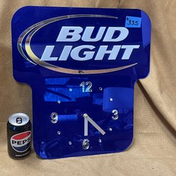 Bud Light Beer Adverting Clock