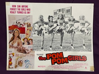'The Pom Pom Girls' 1976 Movie Lobby Card - Cheerleaders