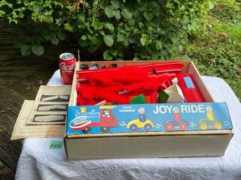 'Joy Ride' Motorized Plastic Train Set 1963 Child Guidance Toys