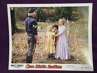 Disney 'One Little Indian' 1973 Movie Lobby Card