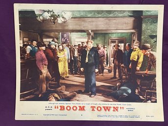 'BOOM TOWN' 1956 Movie Lobby Card