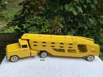 Vintage TONKA Pressed Steel Car Carrier Truck