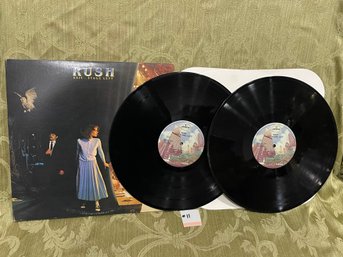 Rush 'Exit...Stage Left' 1981 Double Vinyl Record Set SRM-2-7001