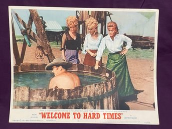 'WELCOME TO HARD TIMES' 1967 Movie Lobby Card - Henry Fonda & Janis Paige