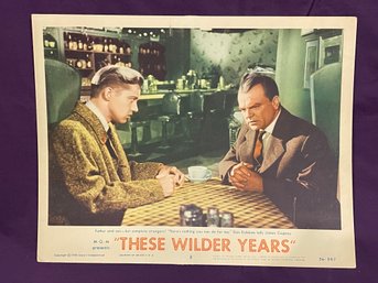 'THESE WILDER YEARS' 1956 Vintage Movie Lobby Card - Don Dubbins & James Cagney
