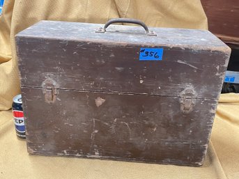 Antique/Vintage Wooden Toolbox, Storage Case