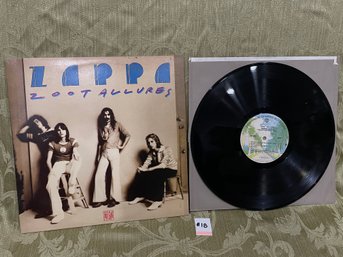Frank Zappa 'Zoot Allures' 1976 Vinyl Record BS 2970