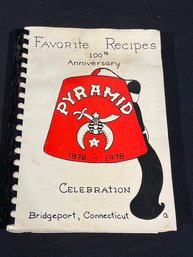 1978 Shriners 'Favorite Recipes' Cookbook - Bridgeport, CT