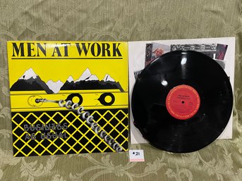 Men At Work 'Business As Usual' 1982 Vinyl Record FC 37978