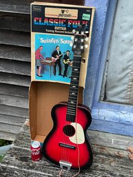 Vintage Sears Classic Folk Guitar 'Swingin' Sound'