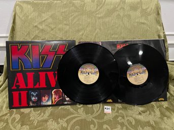 KISS 'Alive II' 1977 Double Vinyl Record Set NBLP-7076-2-11.98