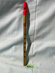 Flageolet Generation 'C' Brass, Tin Whistle (Penny Whistle)