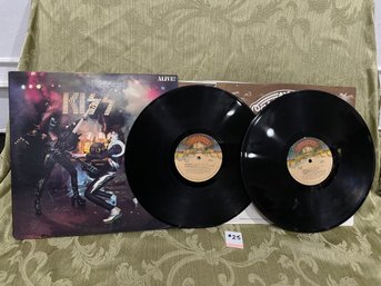 KISS 'Alive!' Vintage Vinyl Record Double Album Set NBLP 7020-798